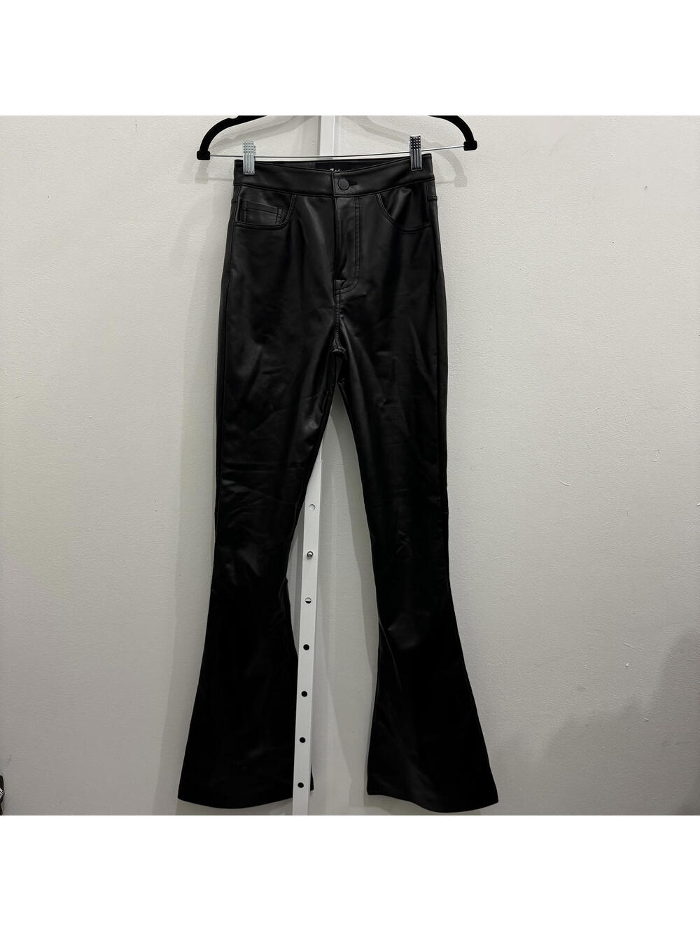7 For All Mankind Black  Flared Pants